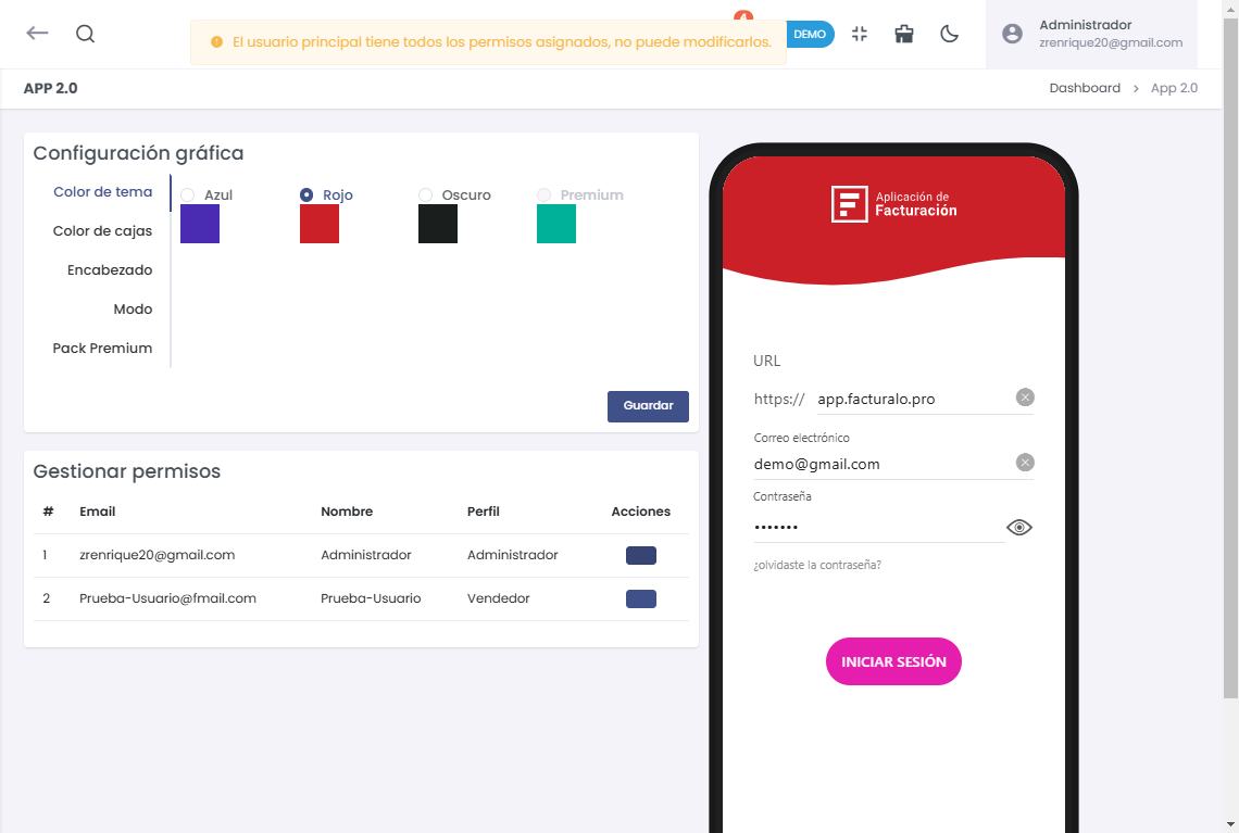 Configuración Gráfica