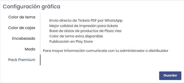 Configuración Gráfica